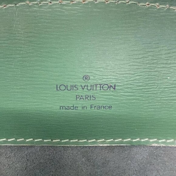 LOUIS VUITTON Cluny Borneo Green Epi - Shoulder Bag Leather 483-071725 - Picture 14 of 14